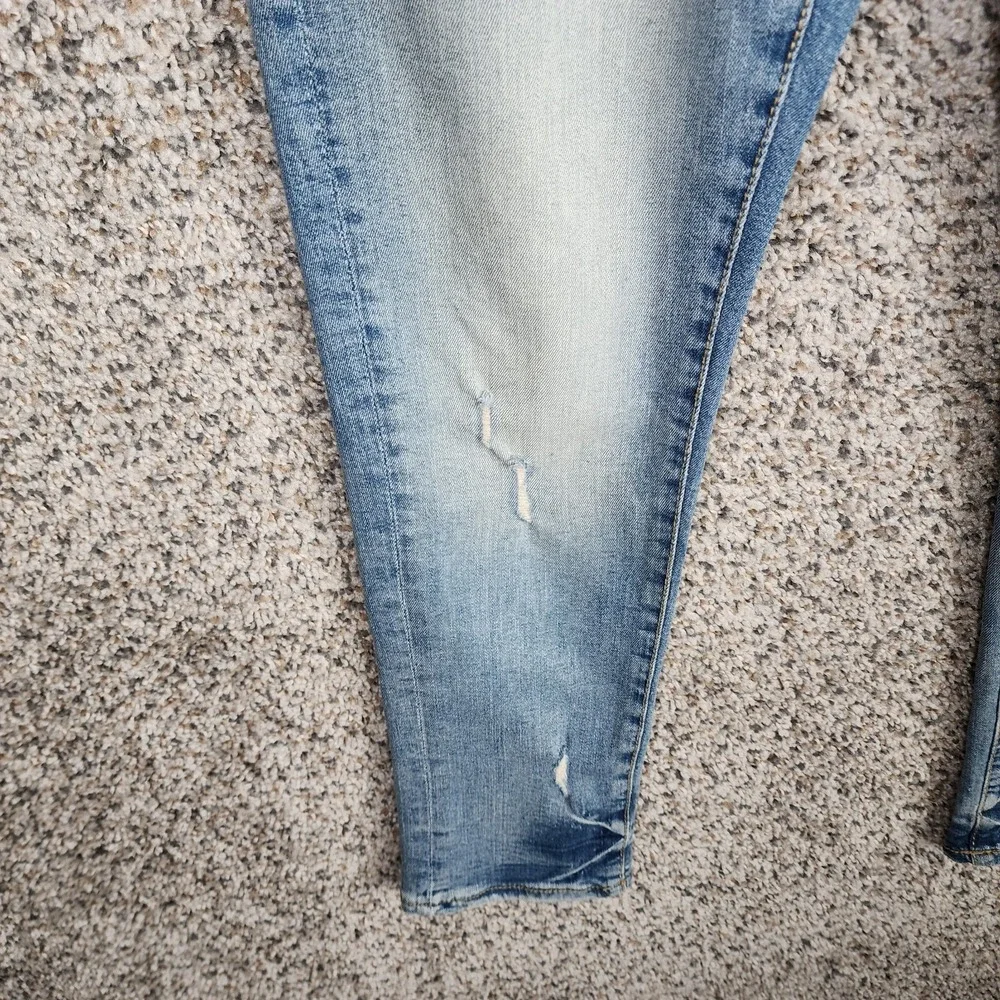 Aeropostale Jeans Mens 27x28 Athletic Skinny Denim Blue 5‎ Pocket Casual
